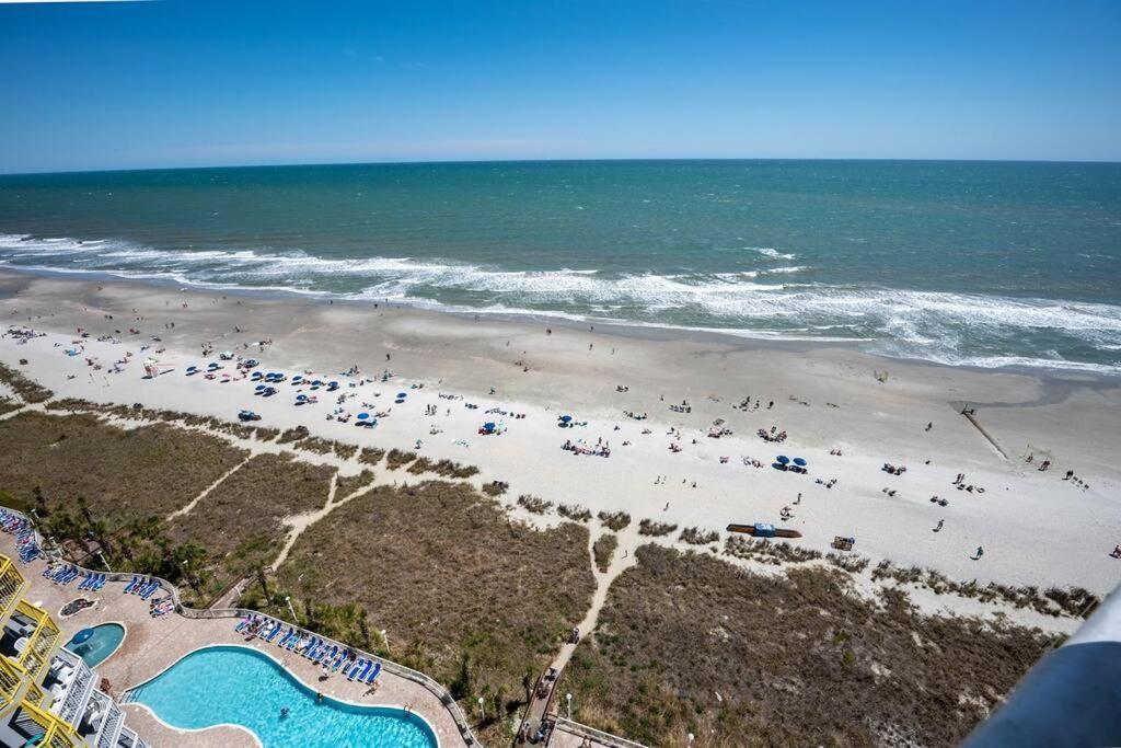 Baywatch Renovated, Unobstructed Oceanfront Views! Myrtle Beach Exterior foto