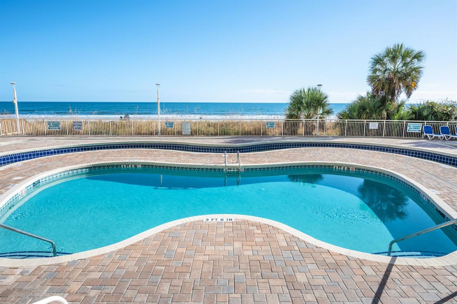 Baywatch Renovated, Unobstructed Oceanfront Views! Myrtle Beach Exterior foto