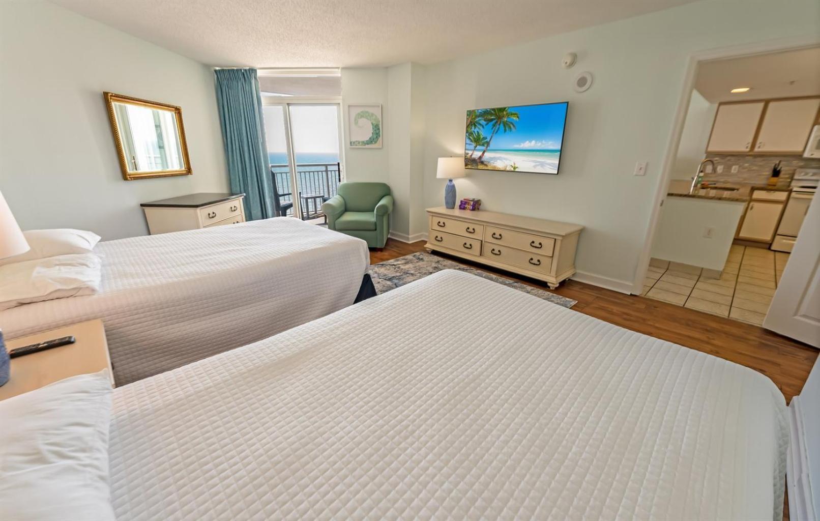 Baywatch Renovated, Unobstructed Oceanfront Views! Myrtle Beach Exterior foto